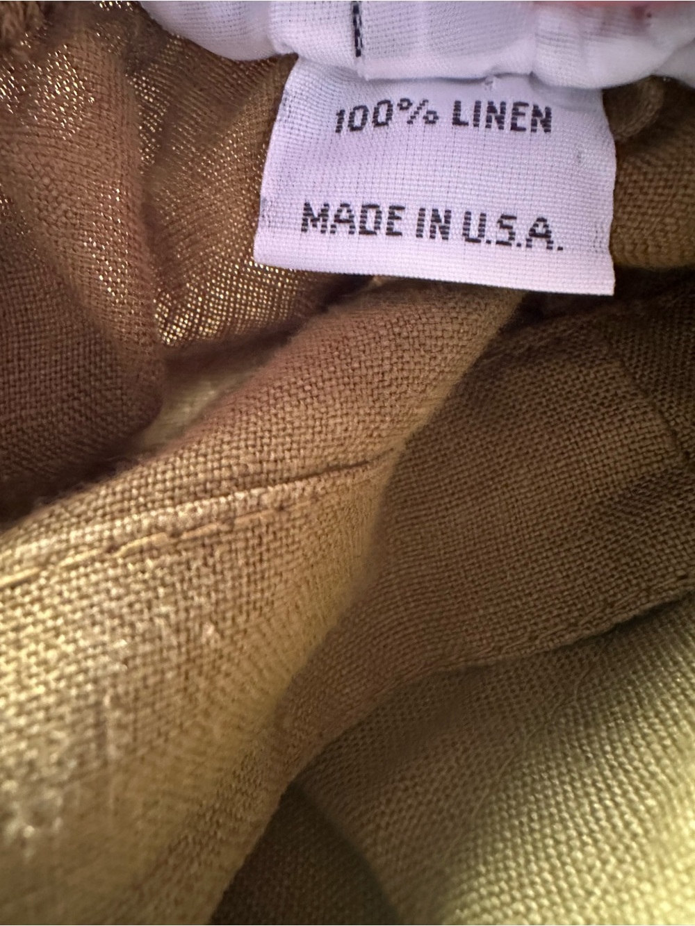 Bryn Walker • Flat Front Pull On Linen Pants - Picture 7 of 8